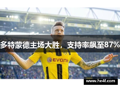 多特蒙德主场大胜，支持率飙至87%